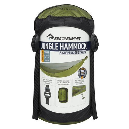 Гамак Sea To Summit Jungle Hammock Set Dark Green (STS AHAMJNGOL) фото №3