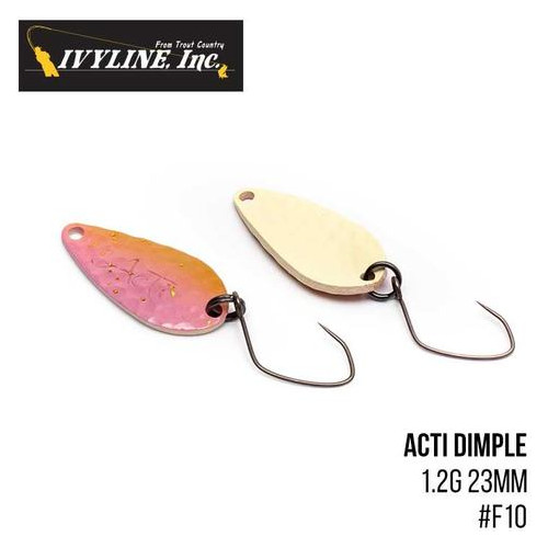 Блесна Ivyline Acti Dimple 1.2g 23mm (F10) фото №1