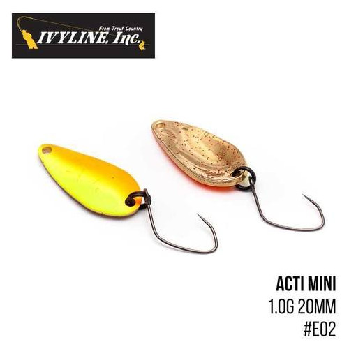 Блесна Ivyline Acti Mini 1.0g 20mm (E02) фото №1