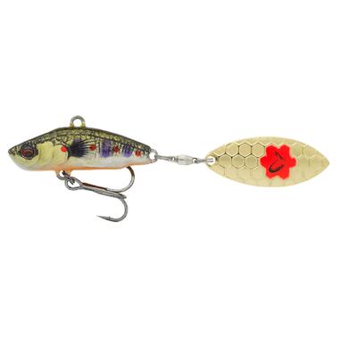 Блешня Savage Gear 3D Sticklebait Tailspin 80mm 18.0g Brown Trout Smolt (1854.44.03) фото №1