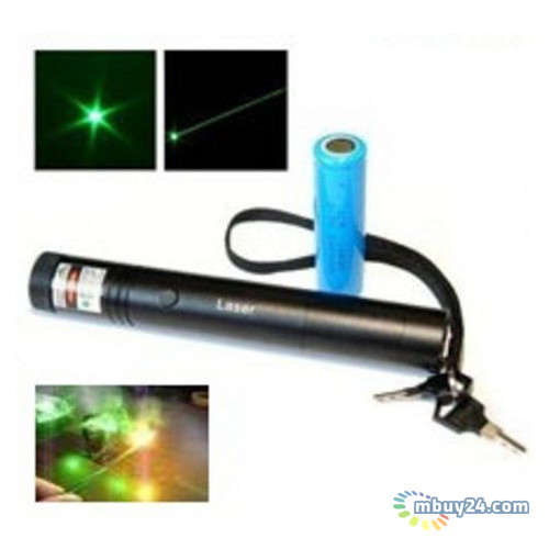 Лазерная указка с насадками Blue Laser YXB 008 50000mW фото №3