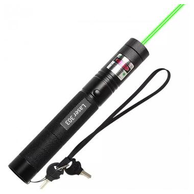 Лазерна указка лазер Green Laser Pointer 303 зелена фото №7