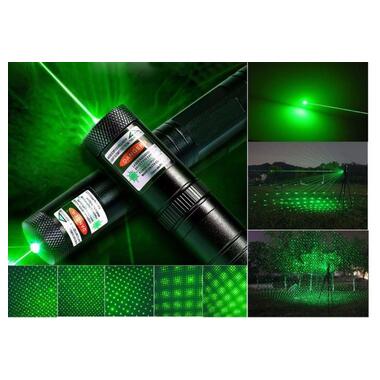 Лазерна указка лазер Green Laser Pointer 303 зелена фото №6