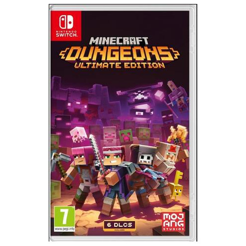 Гра Nintendo Switch Minecraft Dungeons Ultimate Edition (045496429126) фото №1