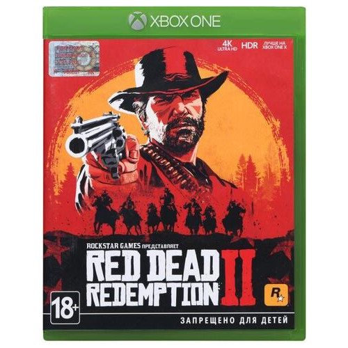 Гра Xbox One Red Dead Redemption 2 [Blu-Ray Disc] (5026555358989) фото №1