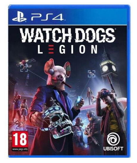 Гра для PS4 Watch Dogs Legion [Blu-Ray Disc] (PSIV724) фото №1