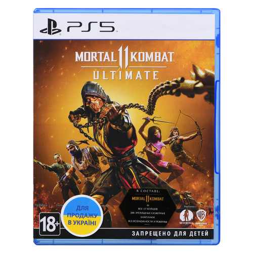 Гра Mortal Kombat 11 Ultimate Edition для PS5 [Blu-Ray Disc] (PSV5) фото №1