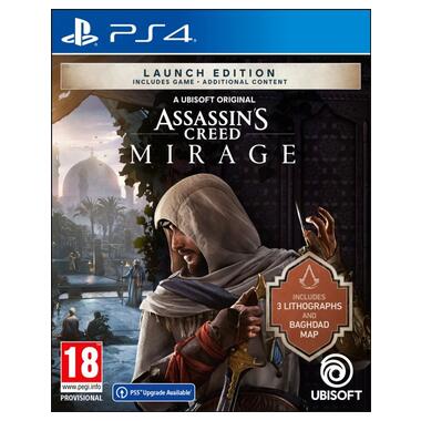 Ігрова приставка PS4 Assassin's Creed Mirage Launch Edition, BD диск (3307216258018) фото №1