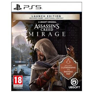 Ігрова приставка PS5 Assassin's Creed Mirage Launch Edition, BD диск (3307216258186) фото №1