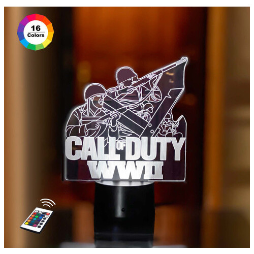 3D нічник 3DToyslamp Call of Duty (43DFXC) фото №1