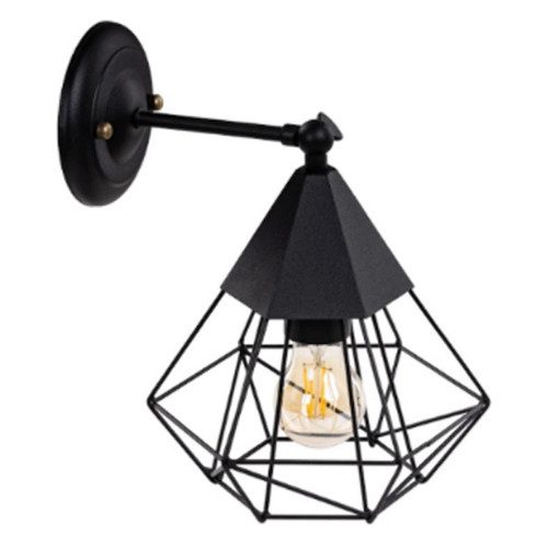 Настенный светильник Quarz W220 Black Черный (1489) фото №1