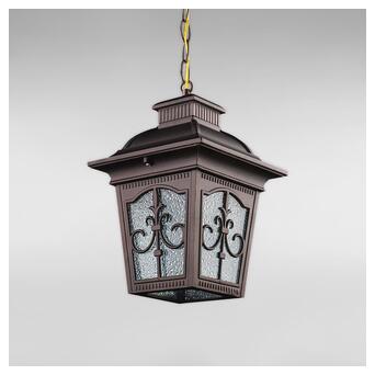 Вуличний підвісний світильник Light House DL-18830/1P кавовий фото №2