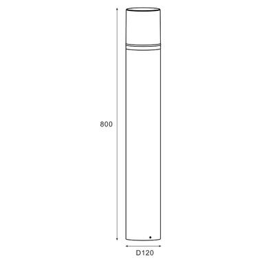 Уличный светильник ZUMALINE SJ14212 SIENNA фото №2