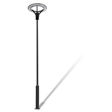 Комплект світильник світлодіодний парковий Lightwell LW-GL-50S + стовп парковий чорний 4 м фото №2