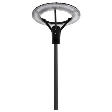 Комплект світильник світлодіодний парковий Lightwell LW-GL-50S + стовп парковий чорний 4 м фото №1