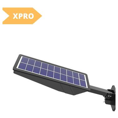 Прожектор XPRO EP-138 настінний із сонячною панеллю (40) чорний (MER-15332_447) фото №2