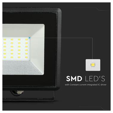 Прожектор вуличний LED V-TAC SKU-5953 E-series 30W 230V 4000К (3800157625463) фото №7