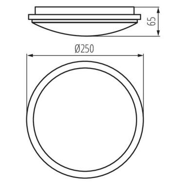 Уличный потолочный светильник ORTE KANLUX 29160 фото №5