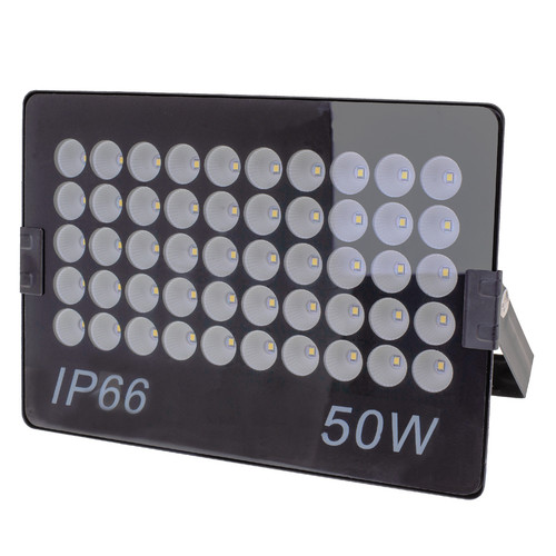 Прожектор LED Brille HL-52/50W SMD CW IP65  (32-567) фото №1