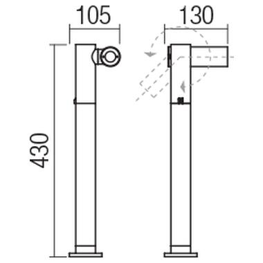 Парковый светильник Redo 9579 Oblik фото №2