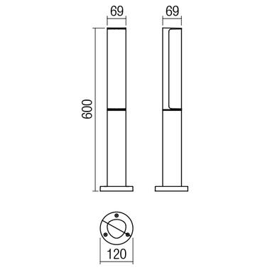 Парковый светильник Redo 9589 Troll фото №2
