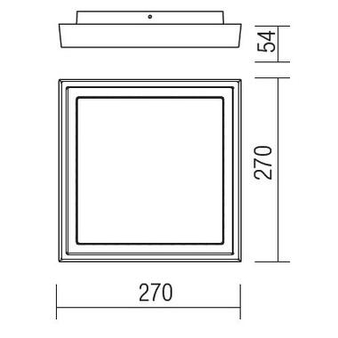 Уличный потолочный светильник Redo 9188 Bezel фото №2