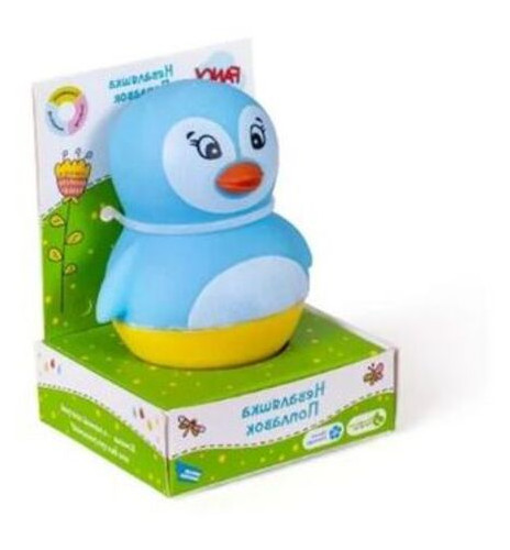 Игрушка для ванной Неваляша - поплавок Пингвин (NEV01) фото №1