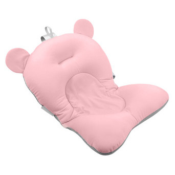 Матрацик-килимок для дитини у ванну Bestbaby 330 Pink з кріпленнями фото №1