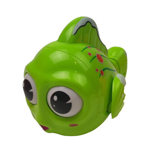Дитяча іграшка для ванної Bambi Рибка зелений (6672-1) фото №1