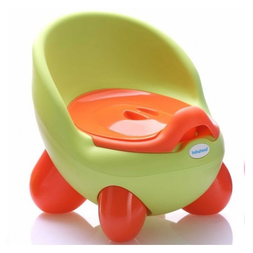 Детский горшок Babyhood Кью Кью зелено-оранжевый (BH-105G) фото №1
