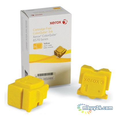Брикети твердочернильная Xerox CQ8570 Yellow (108R00938) фото №1