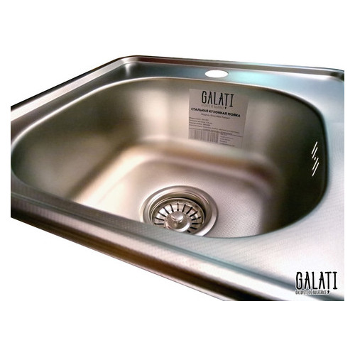Кухонна мийка Galati Eko Mala Textur (7126) фото №5