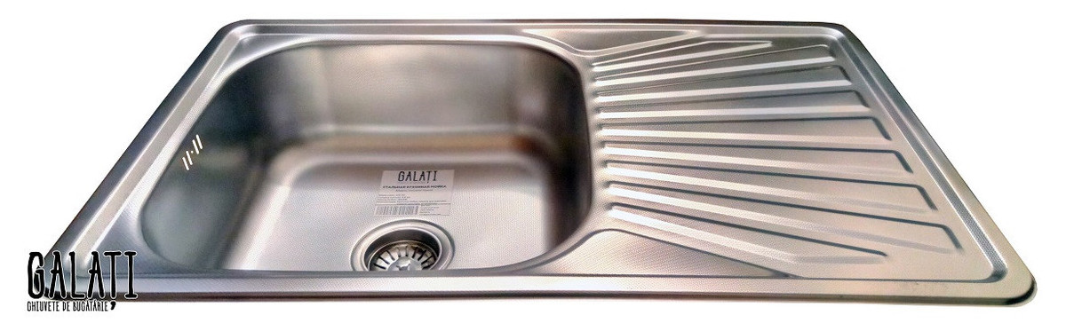 Кухонна мийка Galati Constanta Textur (7139) фото №5