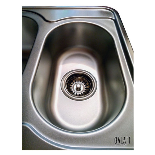 Кухонна мийка Galati Fifika 1.5C Satin (4013) фото №8