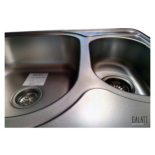 Кухонна мийка Galati Fifika 1.5C Satin (4013) фото №7