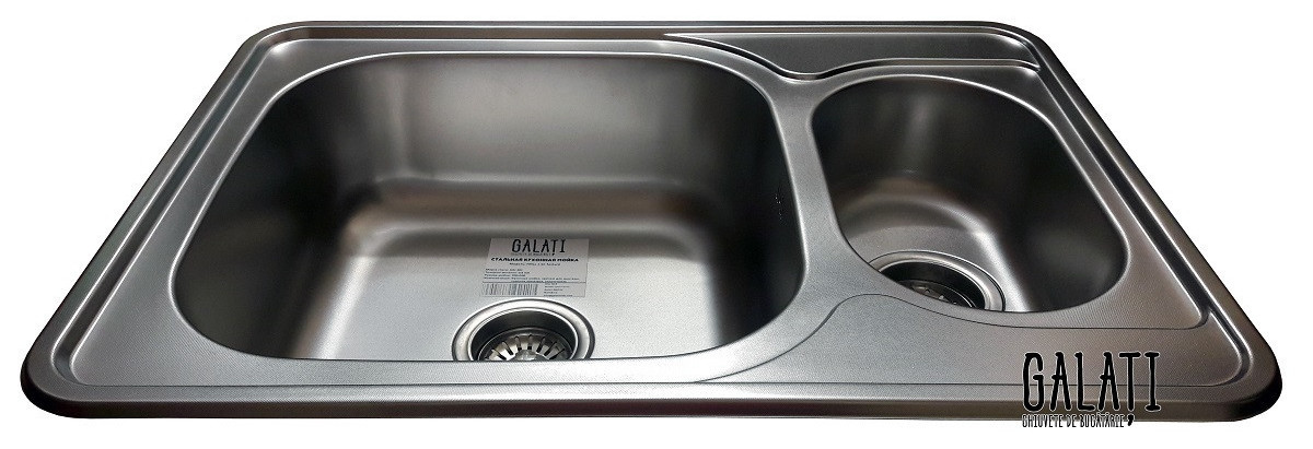 Кухонна мийка Galati Fifika 1.5C Textur (4017) фото №4