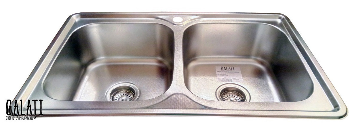Кухонна мийка Galati Fifika 2C Textur (4016) фото №7