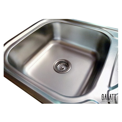 Кухонна мийка Galati Stel Satin (8475) фото №9