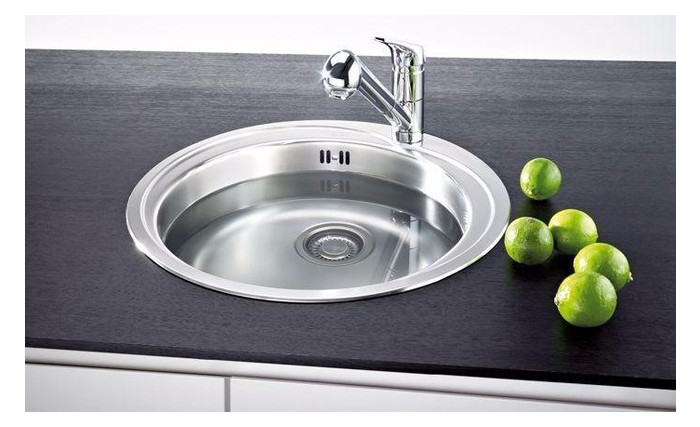 Кухонна мийка Franke ROL 610-41 нержавіюча сталь декор (101.0255.788) фото №2