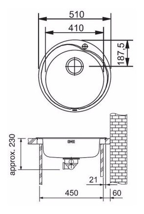 Кухонна мийка Franke ROL 610-41 нержавіюча сталь декор (101.0255.788) фото №4