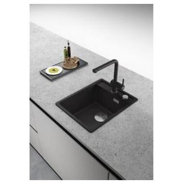 Кухонна мийка Franke  MRG 610-37 TL, онікс, врізний монтаж (вкл. вент. 3 1/2, сиф.  декоративну кришку) (114.0668.861)  фото №4