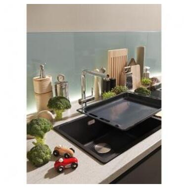 Кухонна мийка Franke MRG 610-52, чорний матовий, врізний монтаж (вкл. вент. авт. 3 1/2, сиф.  дек. кришку) (114.0668.906)  фото №6