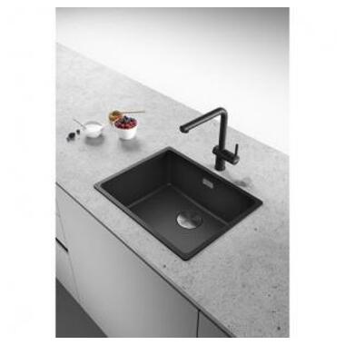 Кухонна мийка Franke MRG 610-52, чорний матовий, врізний монтаж (вкл. вент. авт. 3 1/2, сиф.  дек. кришку) (114.0668.906)  фото №2