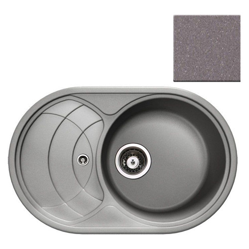Кухонна мийка Longran ECG 780.500-49 Croma (з сифоном) фото №1