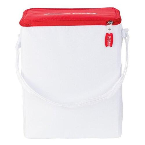 Термосумка, сумка холодильник Cola Classic 14L Coolbag V2021 біла фото №4