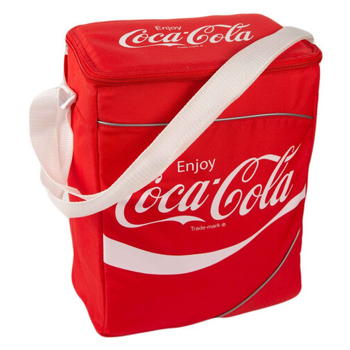 Термосумка, сумка холодильник Cola Classic 14L Coolbag V2021 червона фото №1