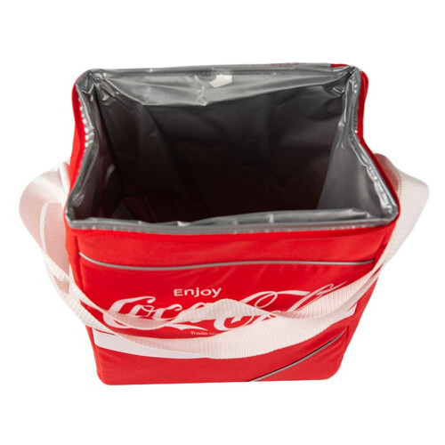 Термосумка, сумка холодильник Cola Classic 14L Coolbag V2021 червона фото №4