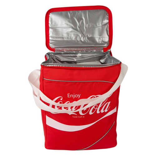 Термосумка, сумка холодильник Cola Classic 14L Coolbag V2021 червона фото №3