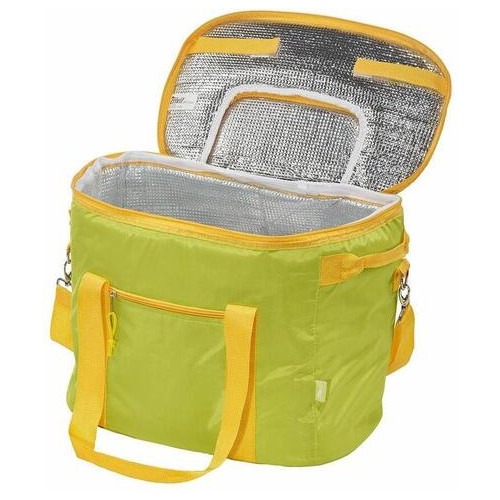 Велика термосумка, сумка, холодильник Crivit Cool Bag 35L жовта фото №4