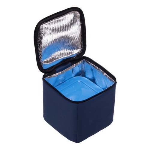 Термосумка FDSO Lunch Bag GA-8762 3.5л Темно-синій (59508131) фото №5